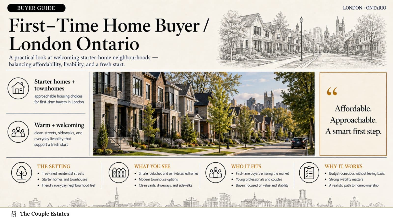 First-time home buyers in London Ontario — keys to a new home