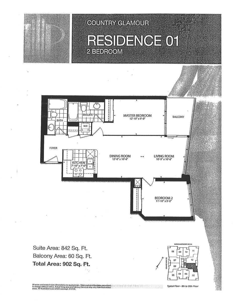 Grand Park Drive 1001, Mississauga, ON L5B 0H8
